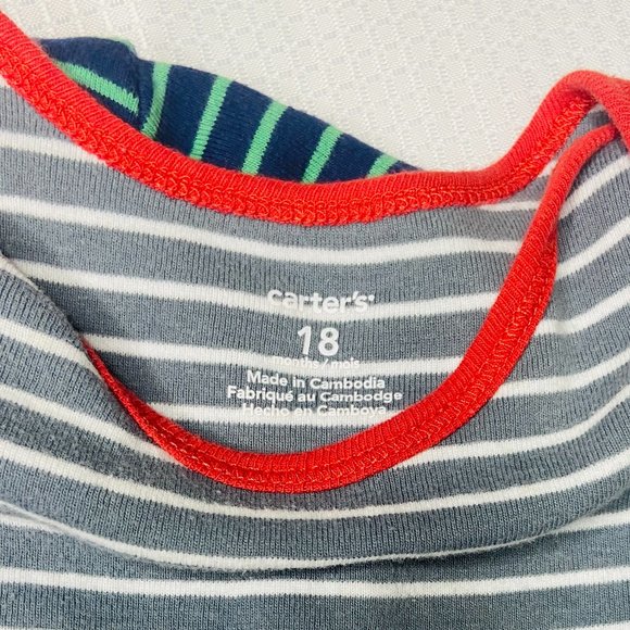 Carter's Baby Boy 3-Pack Short Sleeve 18 Month - Picture 2 of 5
